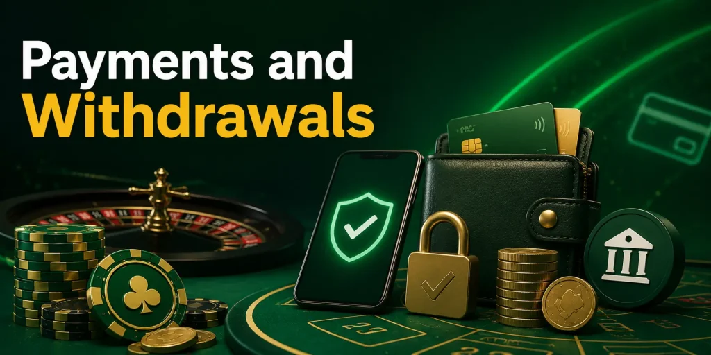 Payments and Withdrawals