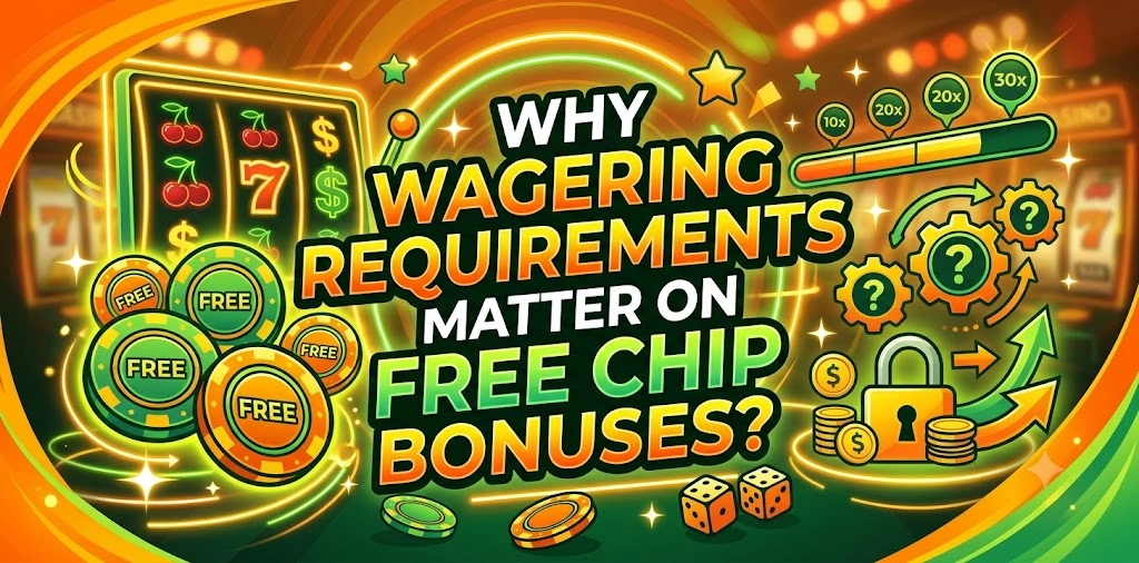 Why Wagering Requirements Matter On Free Chip Bonuses?