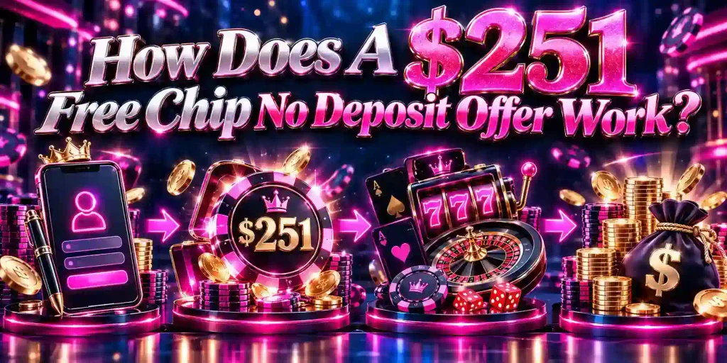 How Does A $251 Free Chip No Deposit Offer Work