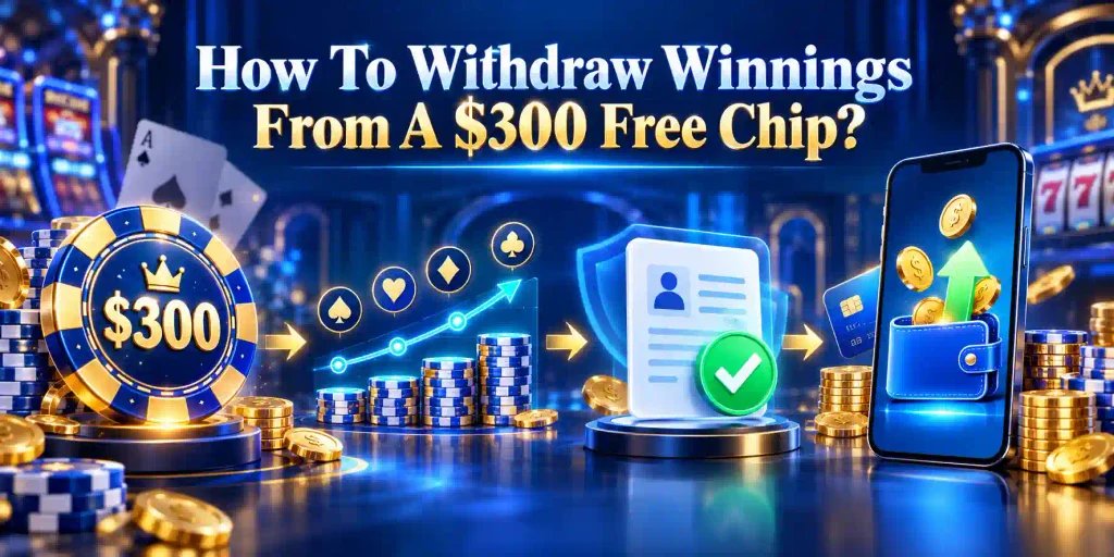 How To Withdraw Winnings From A $300 Free Chip